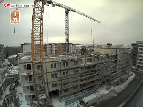 Byggfilm - JM bygger kvarteret Löjtnantshjärtat i Järvastaden