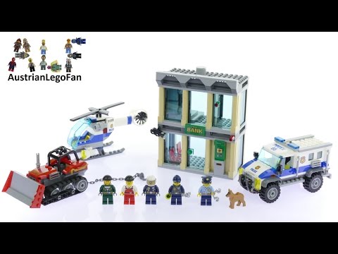 Vidéo LEGO City 60140 : Le cambriolage de la banque