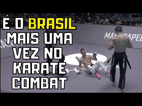 Bruno de Assis em mais uma luta da temporada do #karatecombat