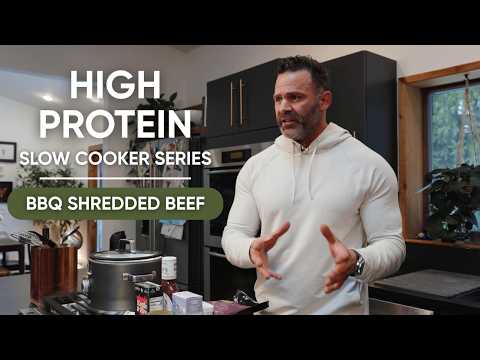 Low Calorie, High Protein Slow Cooker Recipe: BBQ Shredded Beef