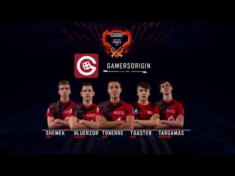GamersOrigin vs ASUS ROG  | Partie 1 | Demi-finale | Projet : Challenge France 2017