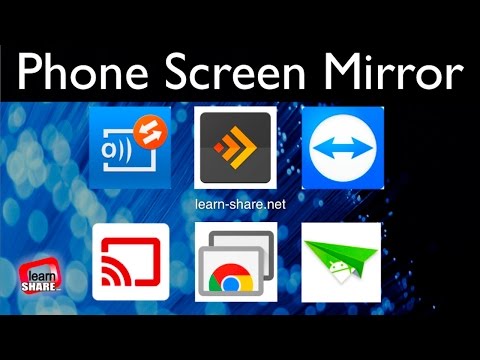 How to Share Your Phone Screen (Screen Mirroring Apps)