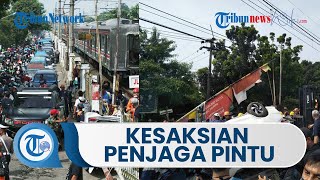 Kesaksian Penjaga Palang Pintu Kereta Api Sebelum Kecelakaan KRL Tabrak Mobil di Depok