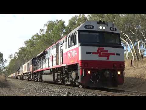 SCT014 CSR004 and CF4403 on 5MP9 freight Balhannah