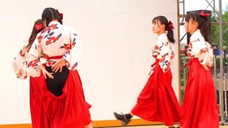 【ダンス】【ハプニング】お祭りのステージで袴が　#girlsdance