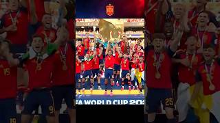SPAIN wins the world cup😍