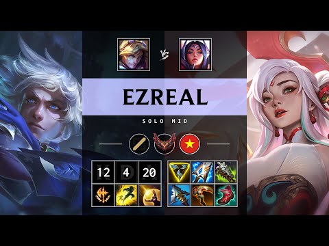 Ezreal Mid vs Irelia: Legendary - VN Grandmaster Patch 14.24