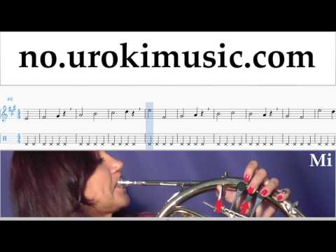 Valthorn Kurs The Chainsmokers & Coldplay - Something Just Like This Trening Studie Del 1 øvelser