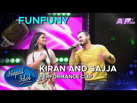 Funfuny - Senti Virus | SAJJA AND KIRAN | NEPAL IDOL SEASON 3 | AP1HD