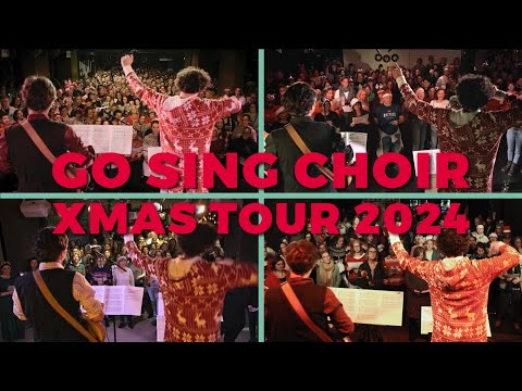 GoSingChoir Xmas Tour - 900 singers, 4 cities, 1 song: HAPPY XMAS (War Is Over) John Lennon/Yoko Ono