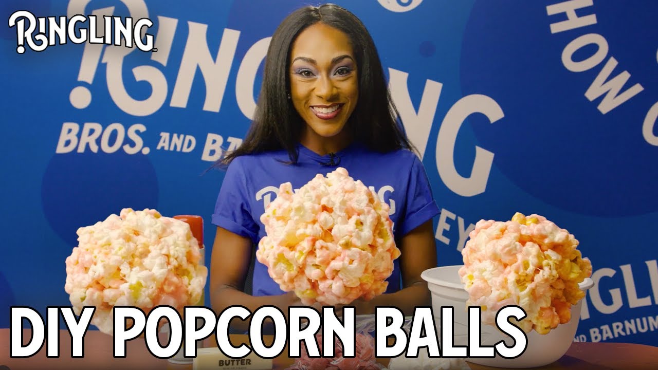 DIY Popcorn Balls (Homemade Holiday Treat) | Ringling®️