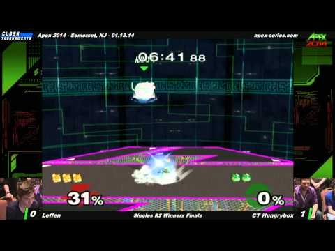 Apex 2014 - CT Hungrybox vs Leffen - SSBM