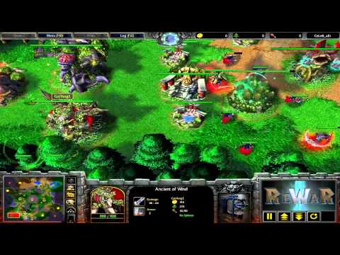 Go)YangE (NE) vs Moon (NE) - Game 1 - WarCraft 3 gameplay - RN268