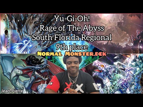 Yu-Gi-Oh! Rage of The Abyss South Florida Regional 9th Place -  Normal Monster.deck - Jean-Pierrer