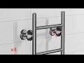 Kuivausteline Rej Design vesi Retro BT 564 musta