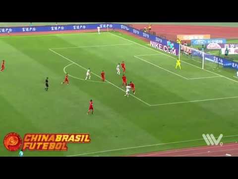 Gol Hulk - Yanbian Fude x Shanghai SIPG - 17a rodada da Super Liga da China 2017