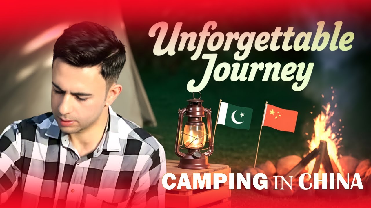 Pakistani Students Go CAMPING in China! || University of Gansu Students 2025