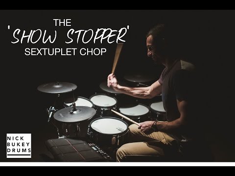 The 'Show Stopper' Sextuplet Gospel Chop Advanced Drum Lesson + Online Course Announcement