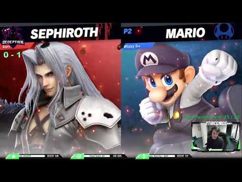 IluZ | 2ThiccNicc (Sephiroth, Wolf) vs. MVG | Dark Wizzy (Mario, Yoshi) YUZU FT10!