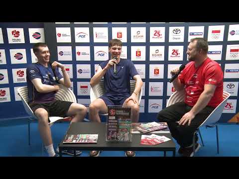 IMP Elity 2023 - Studio - Maksymilian Danielak i Dawid Perkowski - Polski Badminton