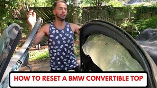 How to Reset and Diagnose a BMW E36 Convertible Top