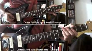 Mudhoney - &quot;Touch Me I&#39;m Sick&quot; (Guitar-Cover) Performance of 2 guitars (Mark Arm &amp; Steve Turner)
