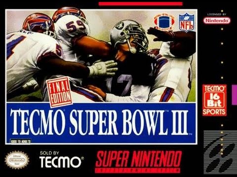 super tecmo bowl rosters super nes