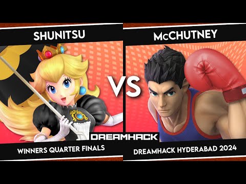 Shunitsu (Peach) vs McChutney (Little Mac) - DreamHack India 2024 - Smash Ultimate