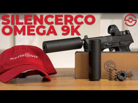 SilencerCo Omega 9K - Compact and Quiet 9mm Suppressor