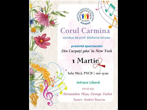 Corul Carmina - Din Carpați pân' la New York