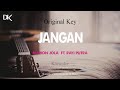Jangan - Marion Jola  ft  Rayi Putra (Akustik Karaoke) Diaran