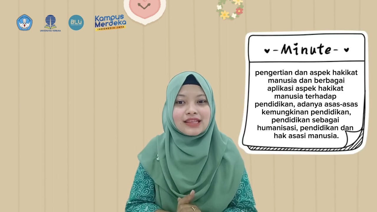 Video Sapaan Sesi 1 MKDK4001 Pengantar Pendidikan - Elsara Khairun Nisa