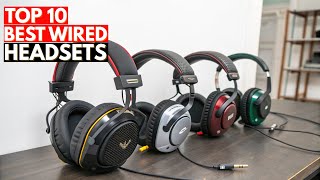 Top 10 Best Wired Headsets in 2026 | Clear Sound, Noise Canceling & Comfort