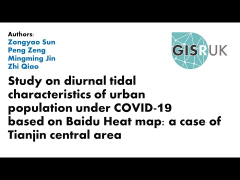 GISRUK 2021 Paper 28   Study on diurnal tidal characteristics of urban population under COVID 19 ...