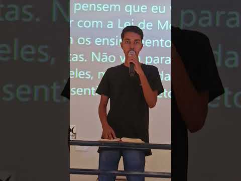 Sermão do monte - Erick Gama - Igreja Vida Nova Sertão - Caridade do Piauí