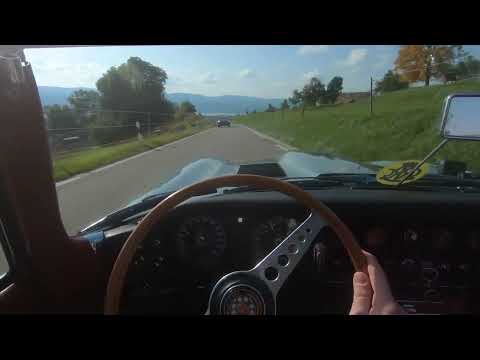 POV Jaguar E Type S1 Roadster | Autumn Joyride