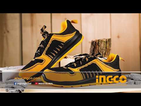Features & Uses of Ingco Safety Boots Breathable with Steel Toe Cap