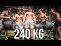 240 KG Kreuzheben mit Model Luca (Erstes Marbella Workout)