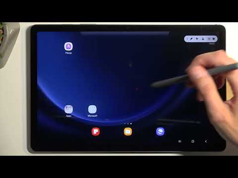 How to Record Screen on SAMSUNG Galaxy Tab S9 FE