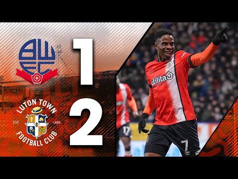 FC Bolton Wanderers 1-2 FC Luton Town  