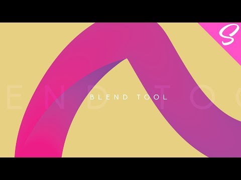 ILLUSTRATOR BLEND TOOL FUN Illustrator Blend Tool Tutorial