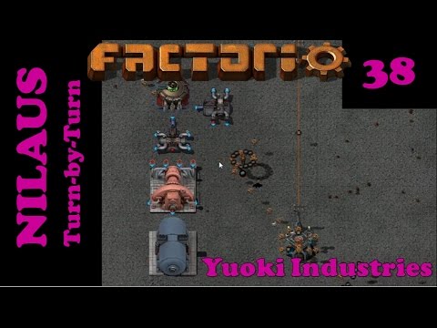 Lets Play Factorio S4E038 - Overheaters, Steam Turbines and 50MW Generators