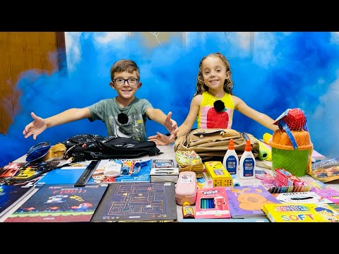 Organizing our school supplies for 2026, I showed everything we bought 📚