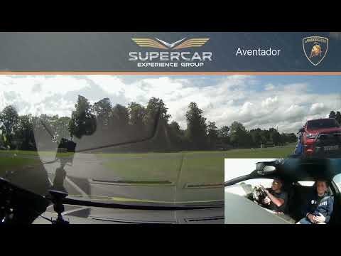 Supercar Experience Ingliston 28/07/2023 Lamborghini Aventador Passenger Ride