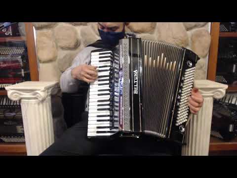 4574 - Certified Pre-Owned Black Forest Beltuna Alpstar IV M Piano Accordion LMMM 41 120 $4999