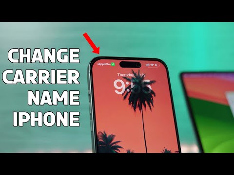 How to Change Carrier Name on ANY iPhone EASY