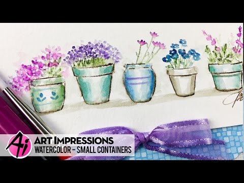 Ai Watercolor - Small Containers