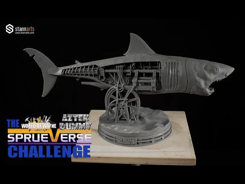 The Sprueverse Challenge - Build the Stannarts Bruce: The Mechanical Shark