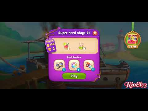 Permainan Gardenscapes level 8886 Round 16 - 30 ❤️ Gameplay Well Done