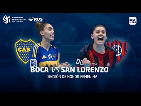 BOCA VS SAN LORENZO  |  DIVISIÓN DE HONOR FEMENINA | CUARTOS DE FINAL